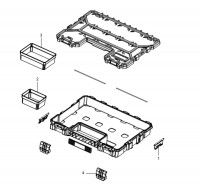 Stanley 1-97-518 Type 1 Organiser Spare Parts